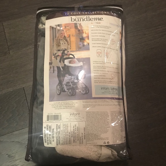 JJ Cole Collections BundleMe Car Seat Cover - Picture 3 of 7